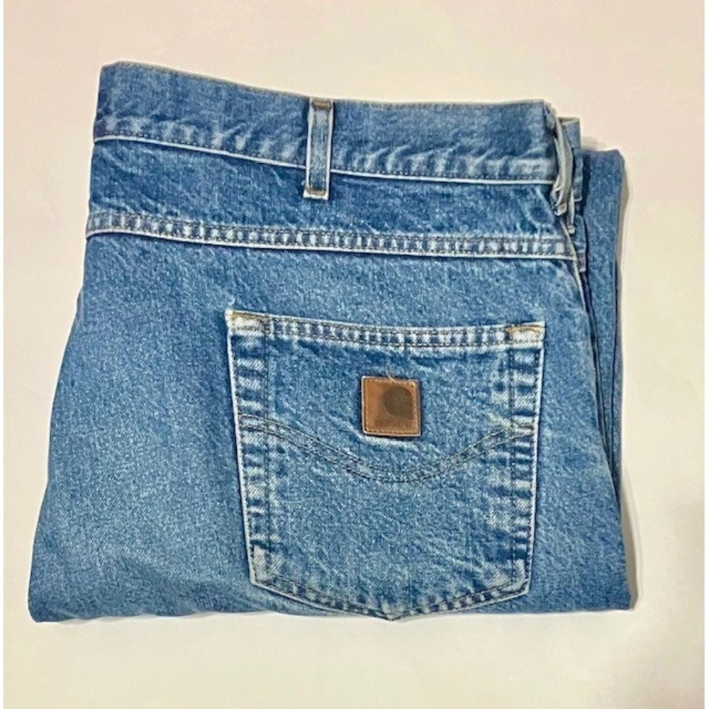 Men's Carhartt Jeans Size 42 X 30 Demin 100% Cotton